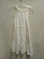 White Halter Sundress