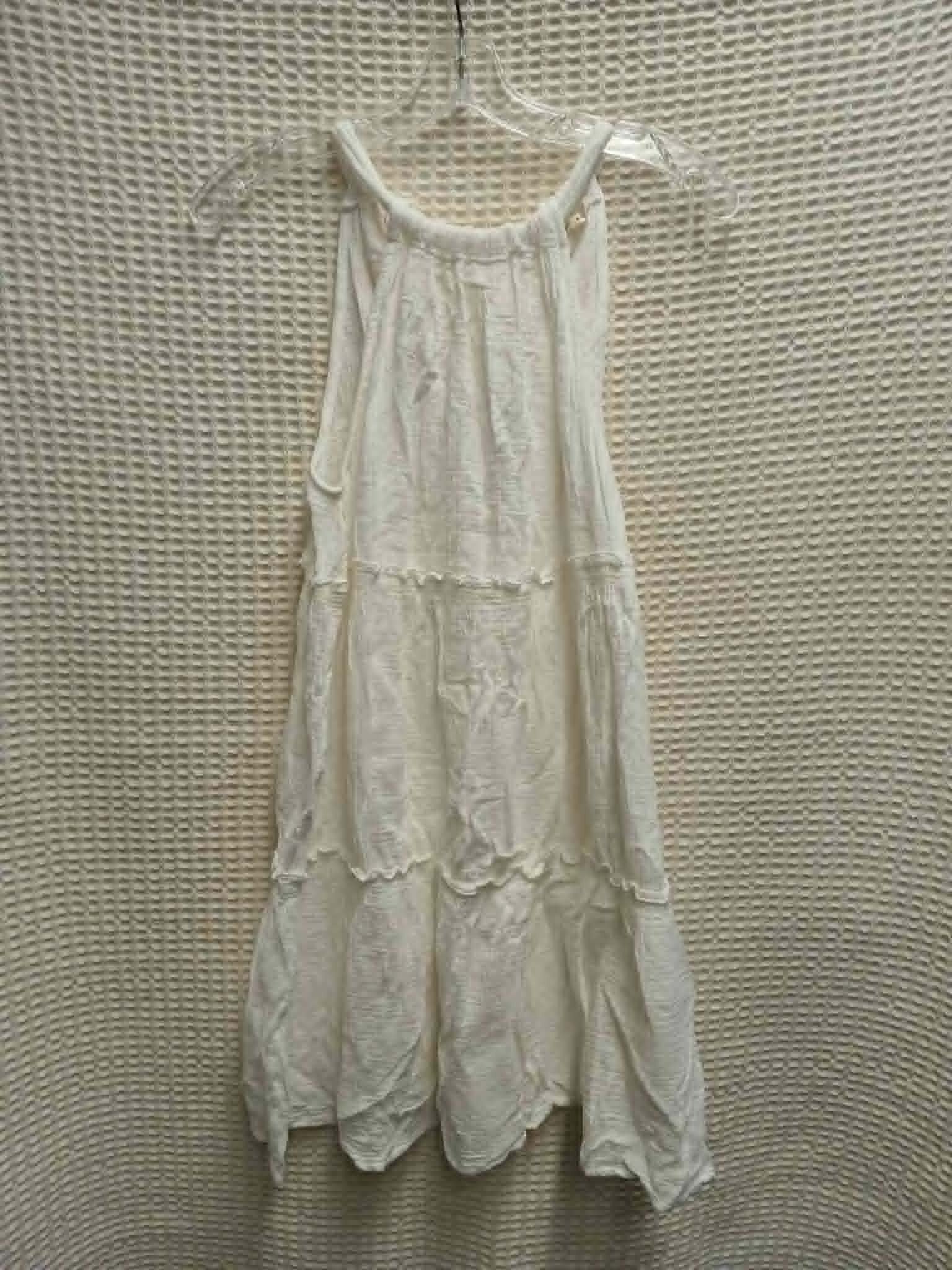 White Halter Sundress