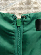 Emerald Fitted Midi Dress