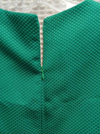 Emerald Fitted Midi Dress