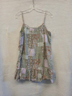Patchwork Garden Mini Dress