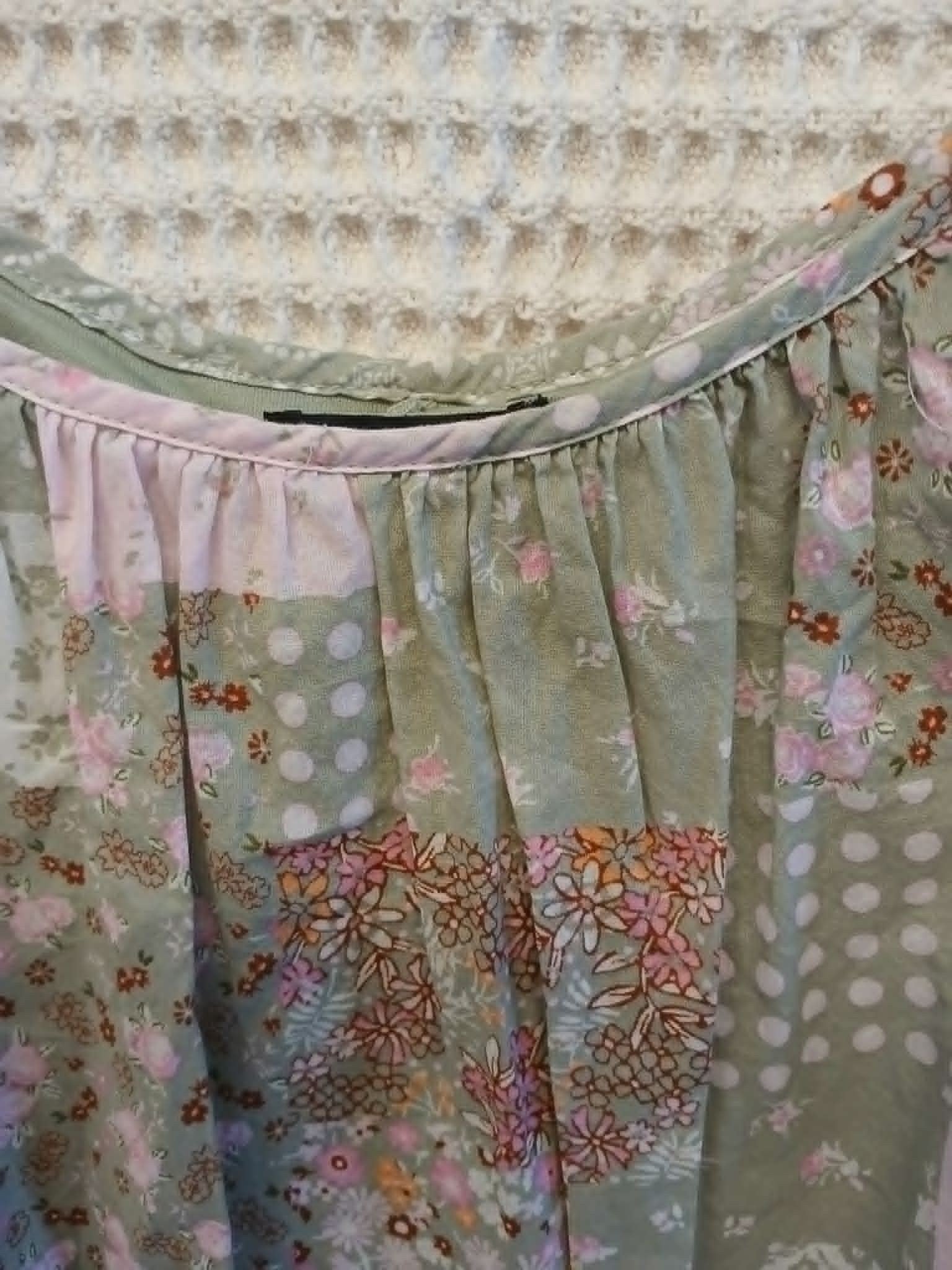 Patchwork Garden Mini Dress