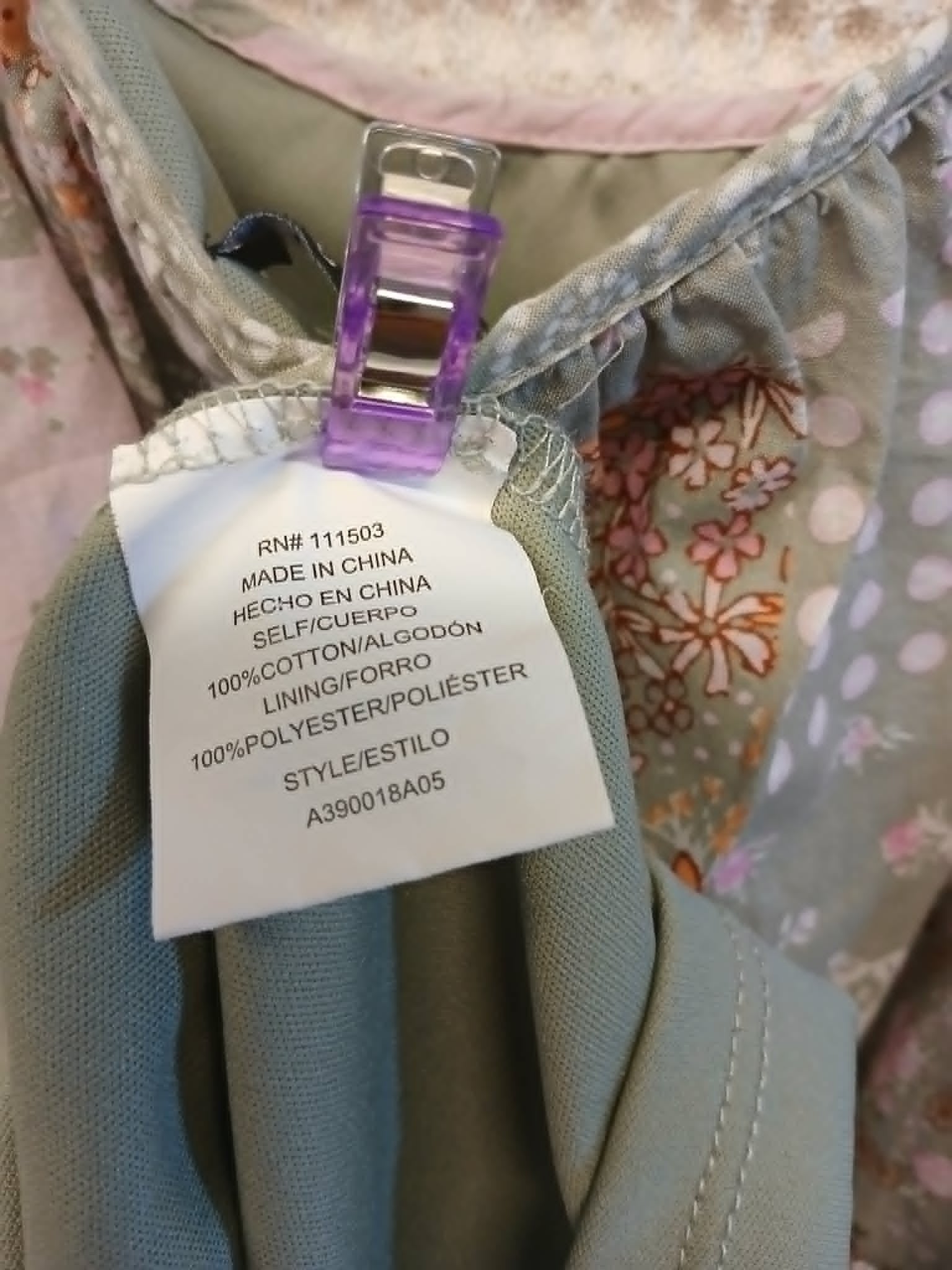 Patchwork Garden Mini Dress