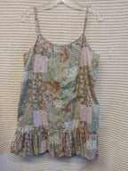 Patchwork Garden Mini Dress