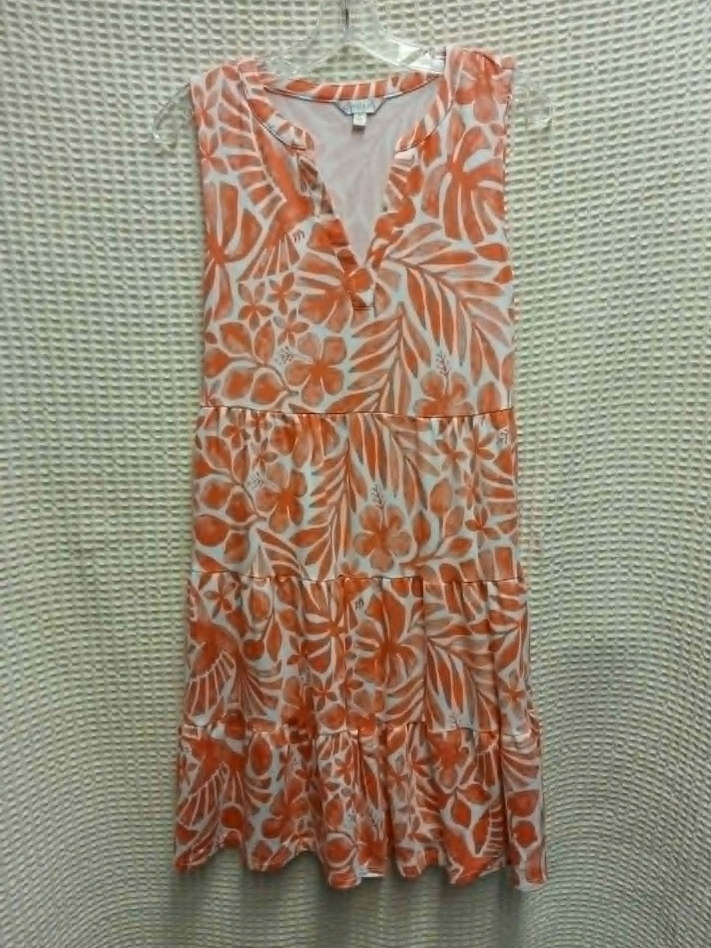Orange Blossom Midi Dress