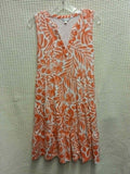 Orange Blossom Midi Dress