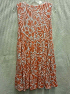 Orange Blossom Midi Dress