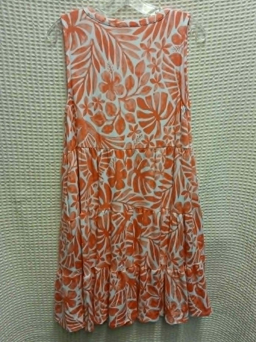 Orange Blossom Midi Dress