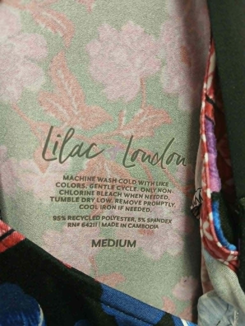 Wildflower Patchwork Mini Dress