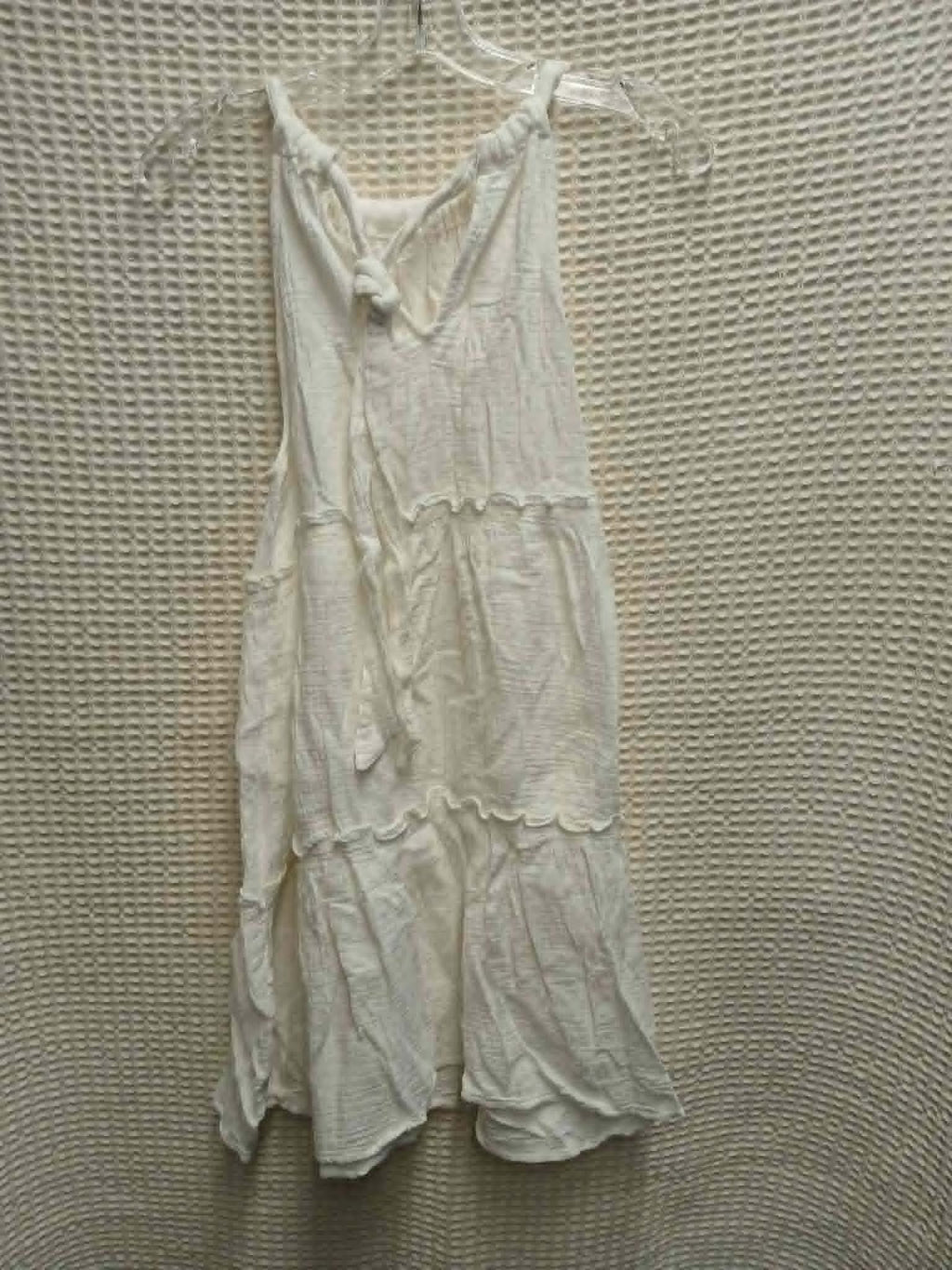 White Halter Sundress