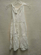 White Halter Sundress