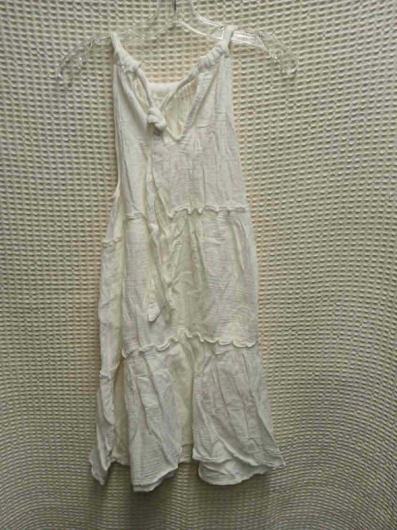 White Halter Sundress
