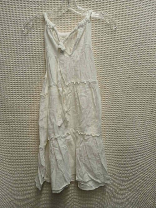 White Halter Sundress